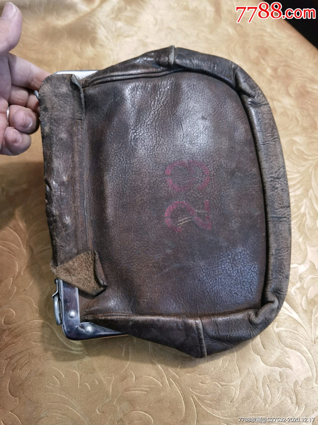 文革语录为人民服务票据包【汽车售票员皮包】