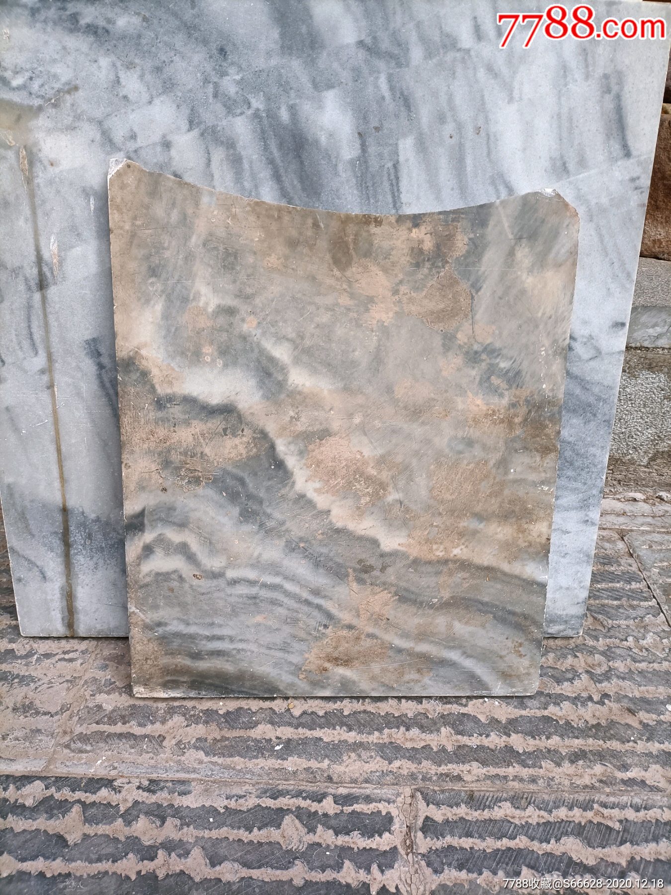 云南大理石楚石云石七八十年代的大理石很多石片桌子板凳上撬下来的