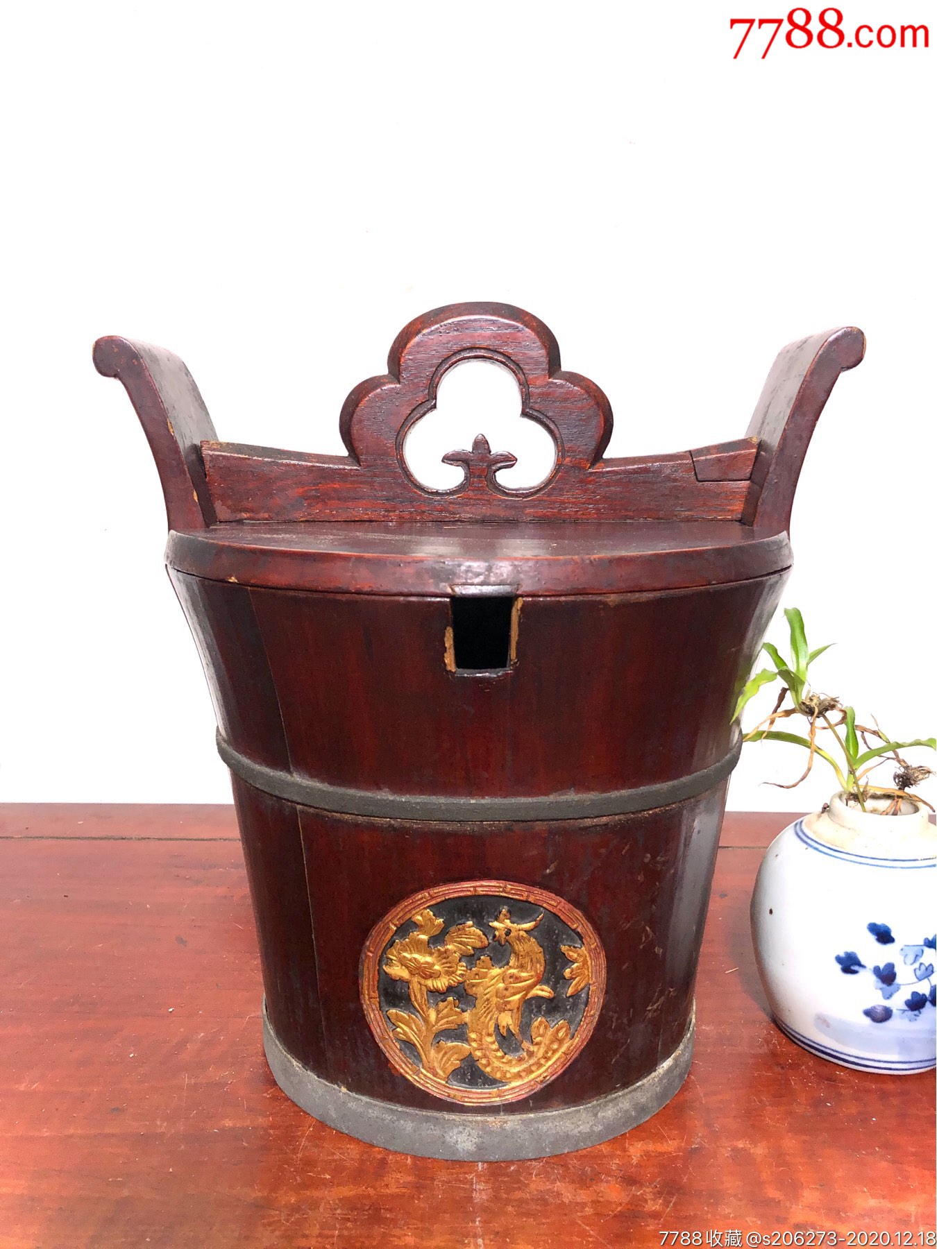 【民国】民俗老家具茶具桶