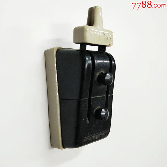 电力题材老物件70-80年代电力开关辞底胶木绝缘小刀闸-其他家电-7788