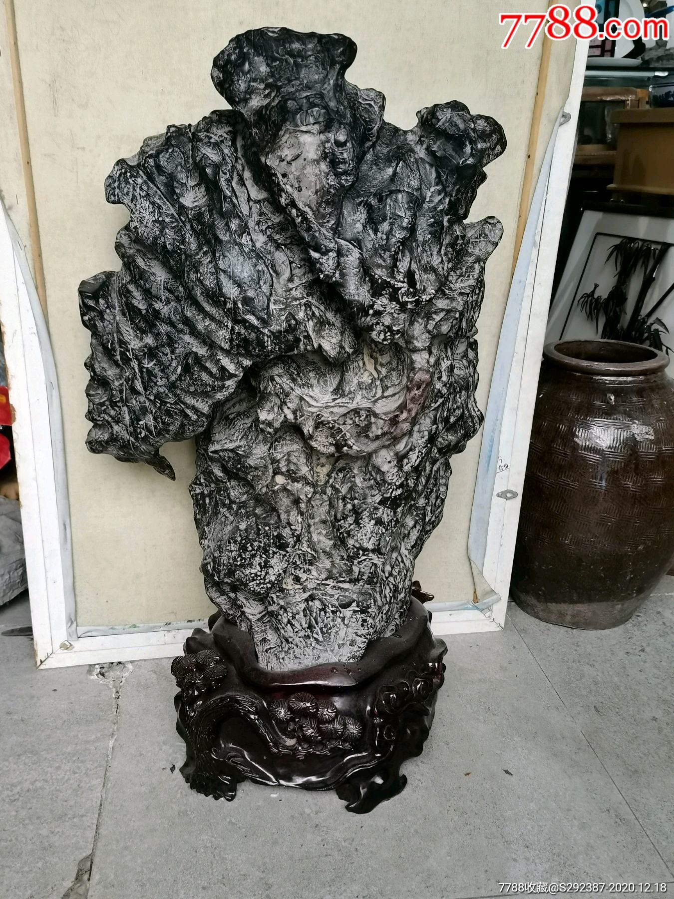 灵璧石_价格3900元【雅会阁】_第1张_7788商城__七七八八商品交易平台