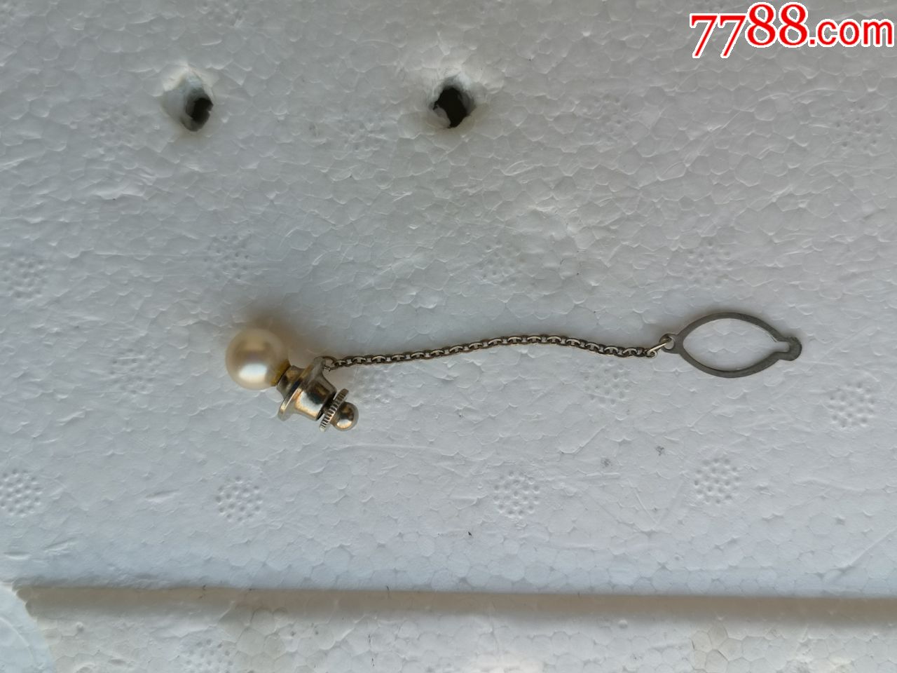 日本仿珍珠胸钉