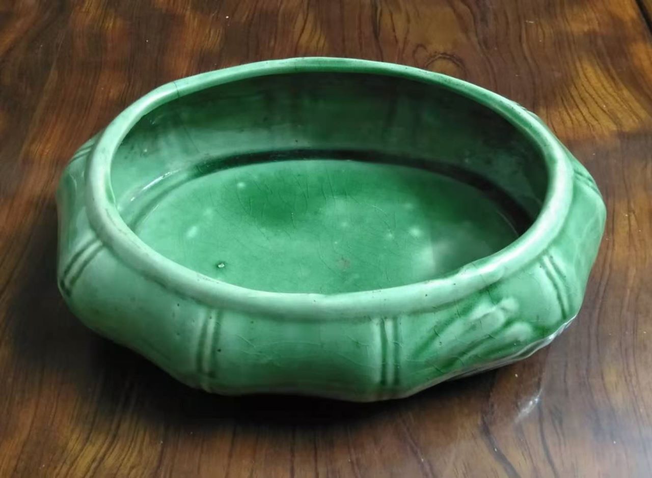 绿瓷水仙花盆_绿釉瓷【浔阳集藏】_第2张_7788茶具
