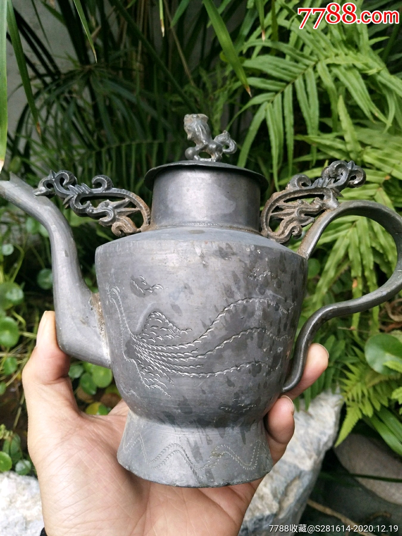 民国锡壶_锡壶/锡器_第2张_7788陶器收藏