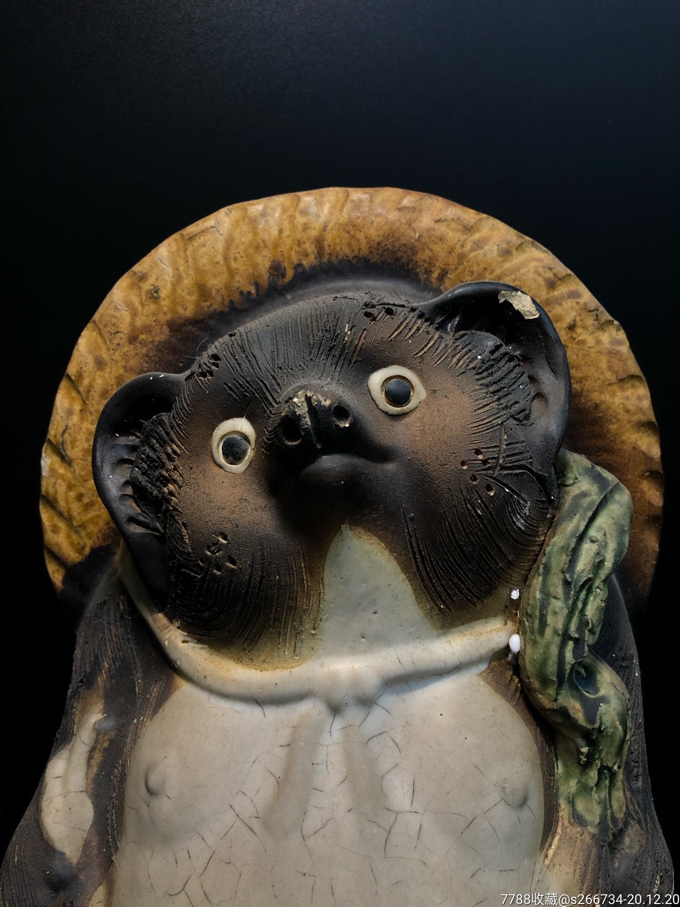 日本信乐烧招财狸猫日本信乐烧招财狸猫