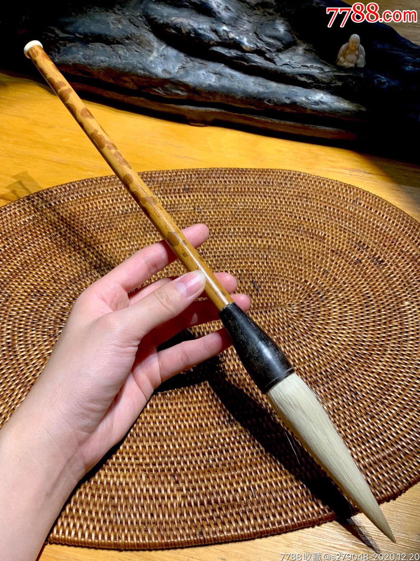 极品老湘妃竹杆大毛笔