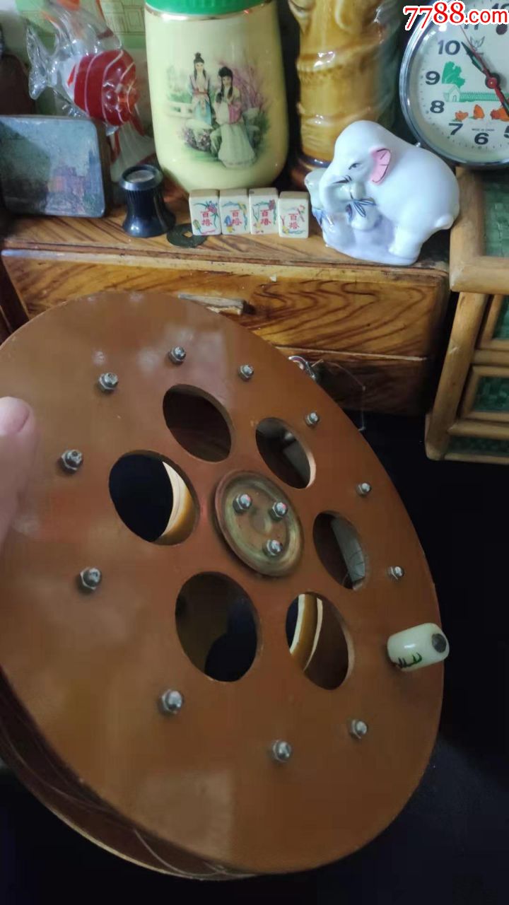 上世纪7080年代老式电木风筝线民俗老物品