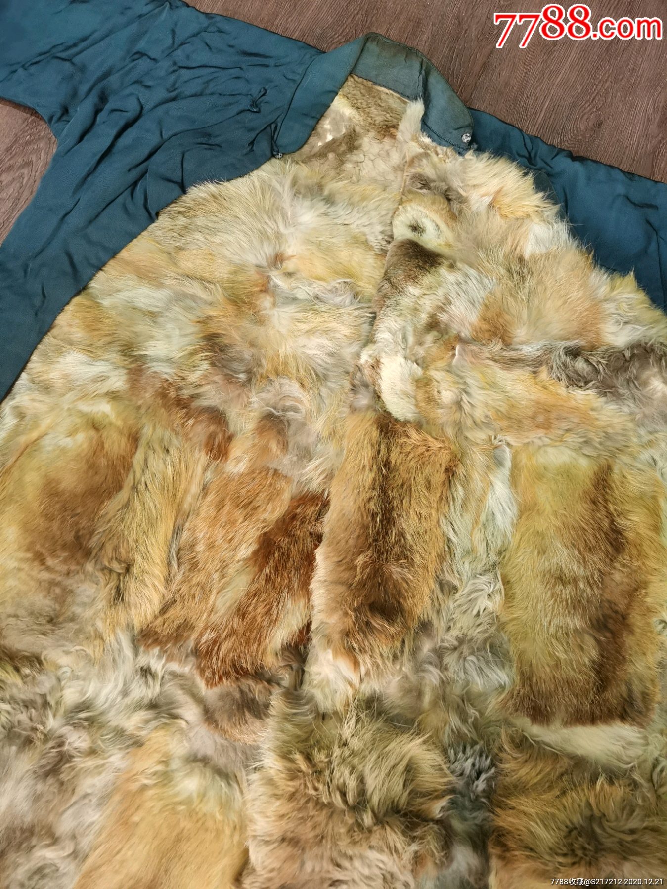 民国时期皮草长衫