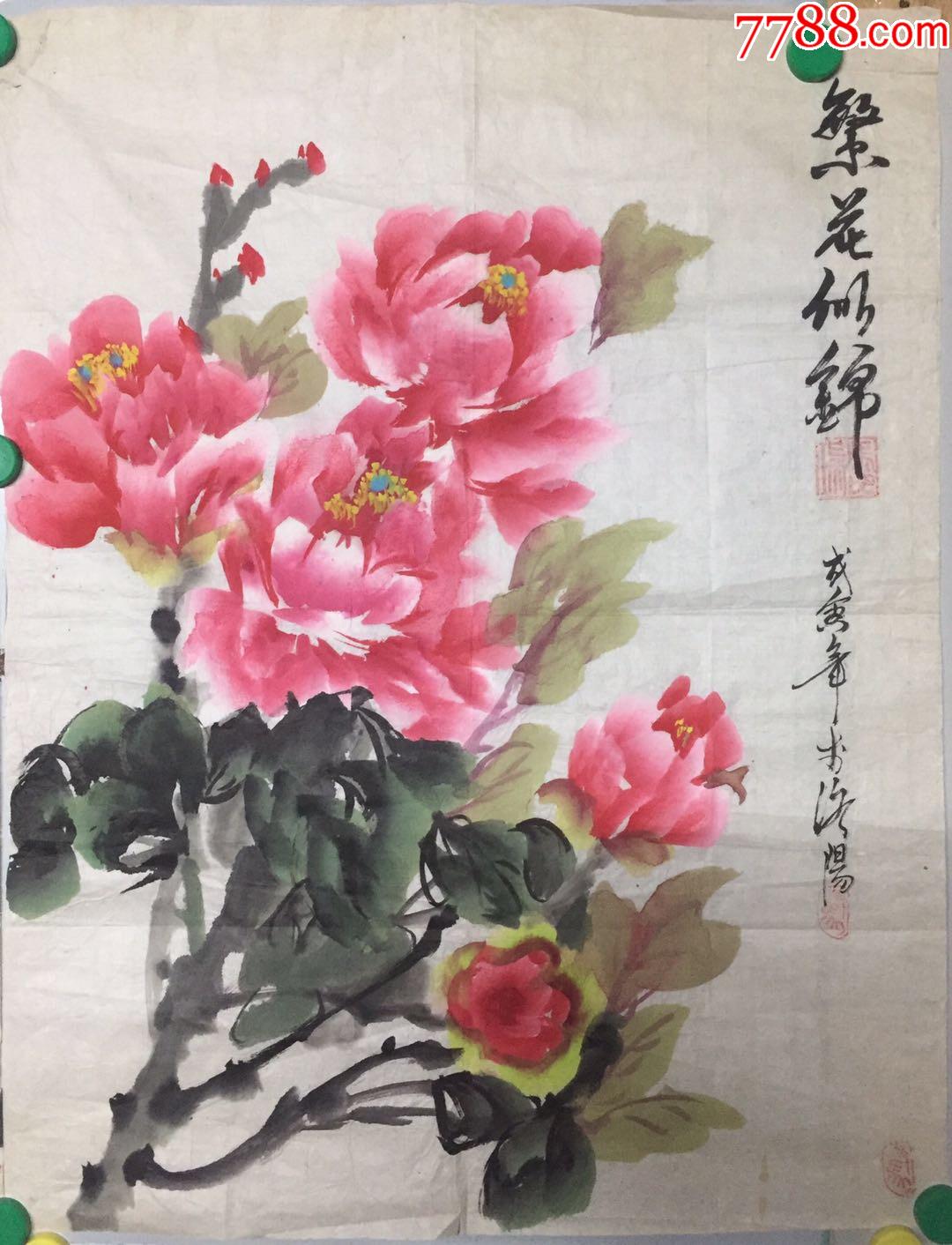 繁花似锦_花鸟国画原作_福林淘趣【7788收藏__收藏热线】