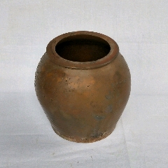 民国瓦罐古董陶器手工原创设计土陶坛养花插瓶摆件