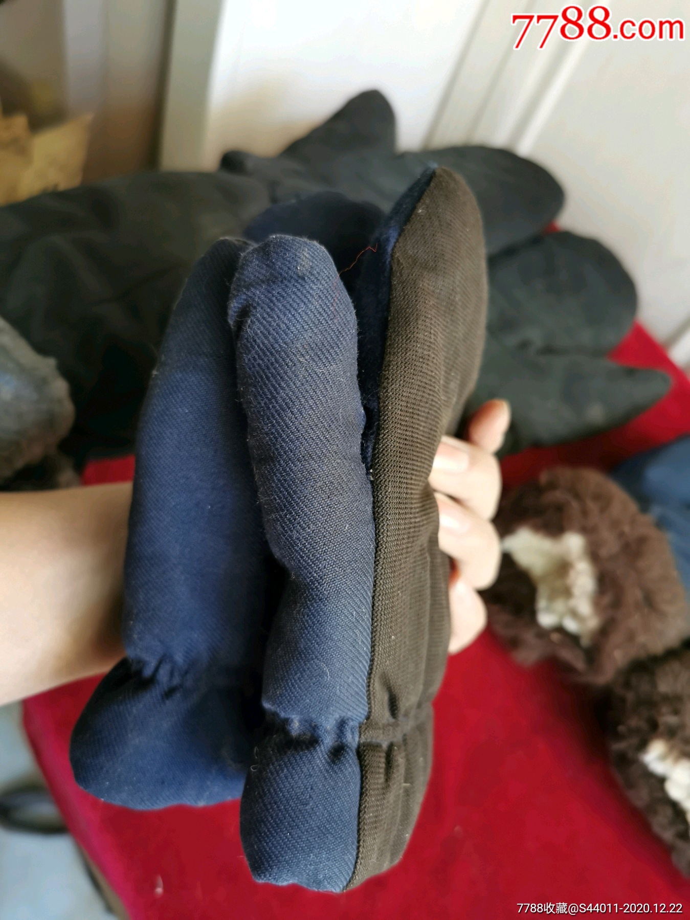 民国时期棉手套(手闷子)-其他布艺品-7788旧家具收藏