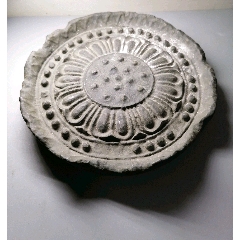  strong>古代瓦当 /strong>_瓦当_植物纹瓦当__隋唐五代时期__圆形