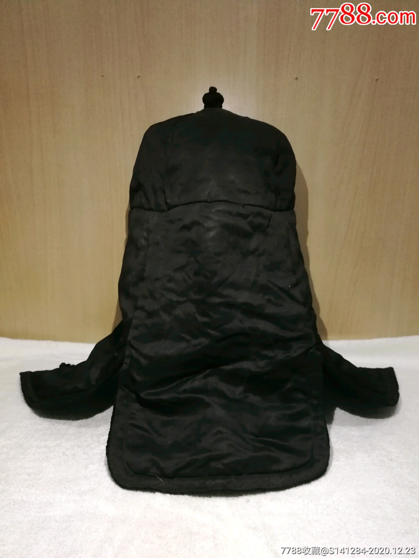 少见的清末民国时期带商标老毡帽头