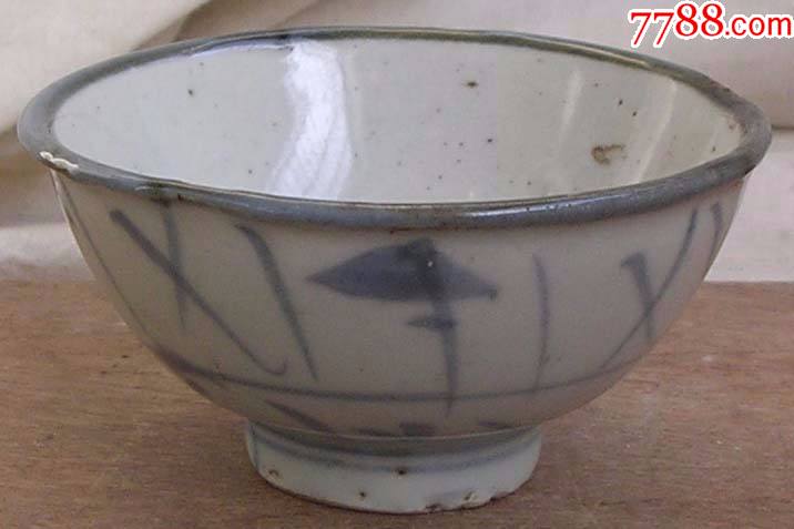 明代泰昌青花杯子