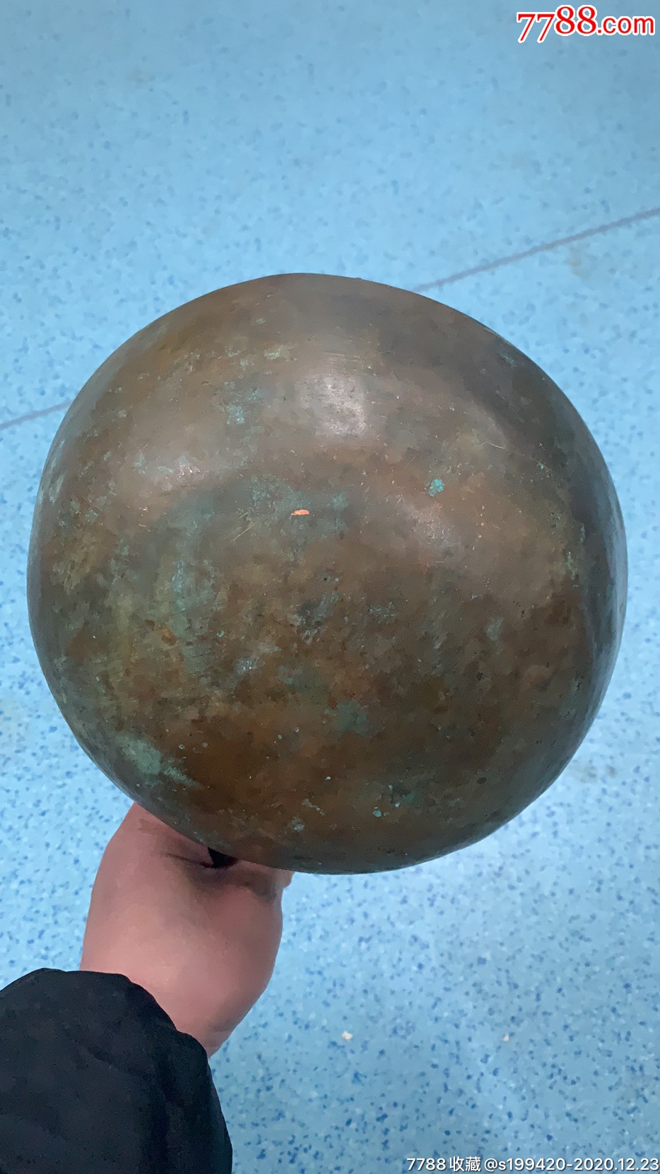 老铜瓢.清代,完好漂亮,包浆浓郁.