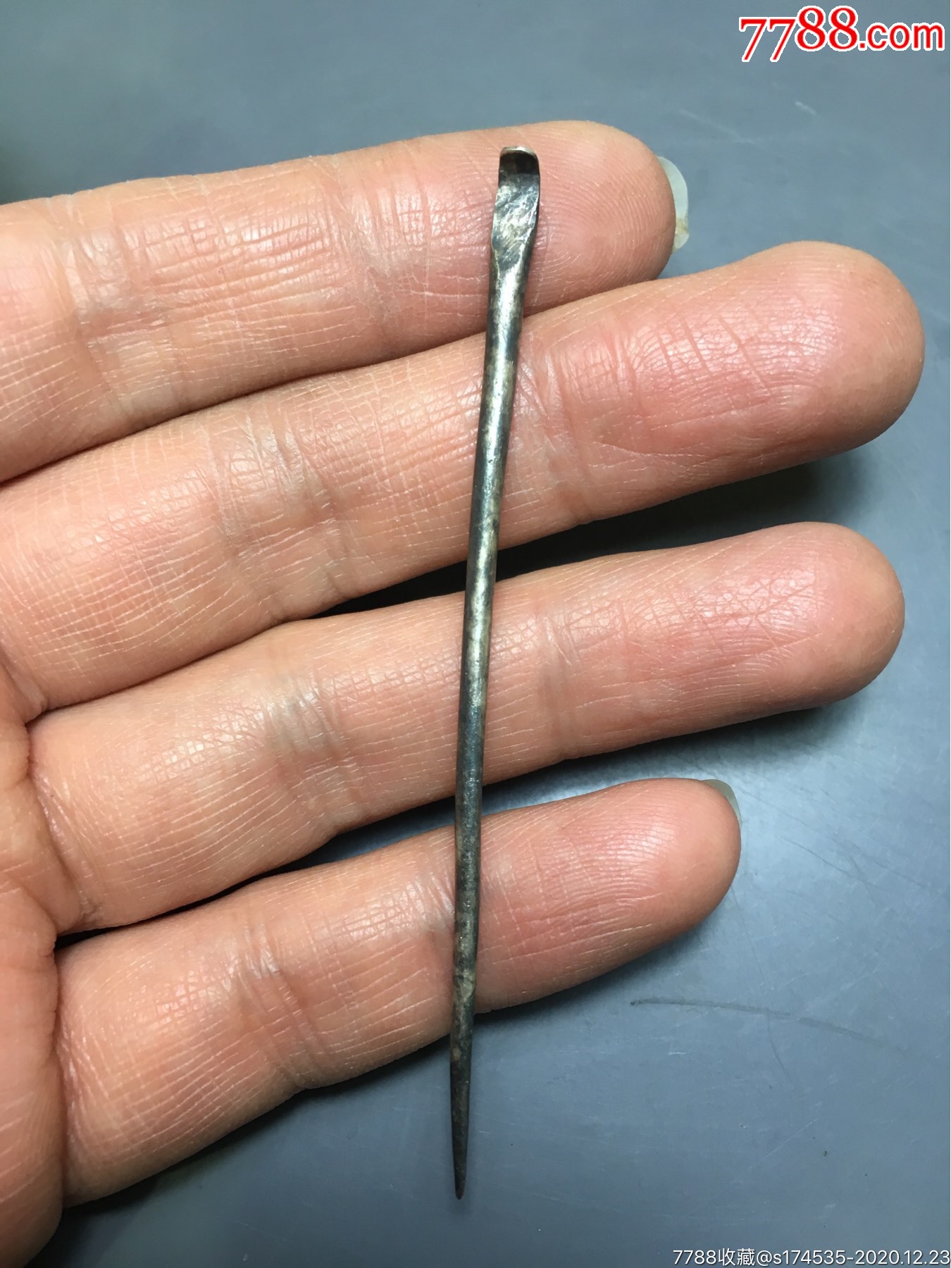 银耳勺_其他银器_图片价格_收藏鉴定_7788钱币网