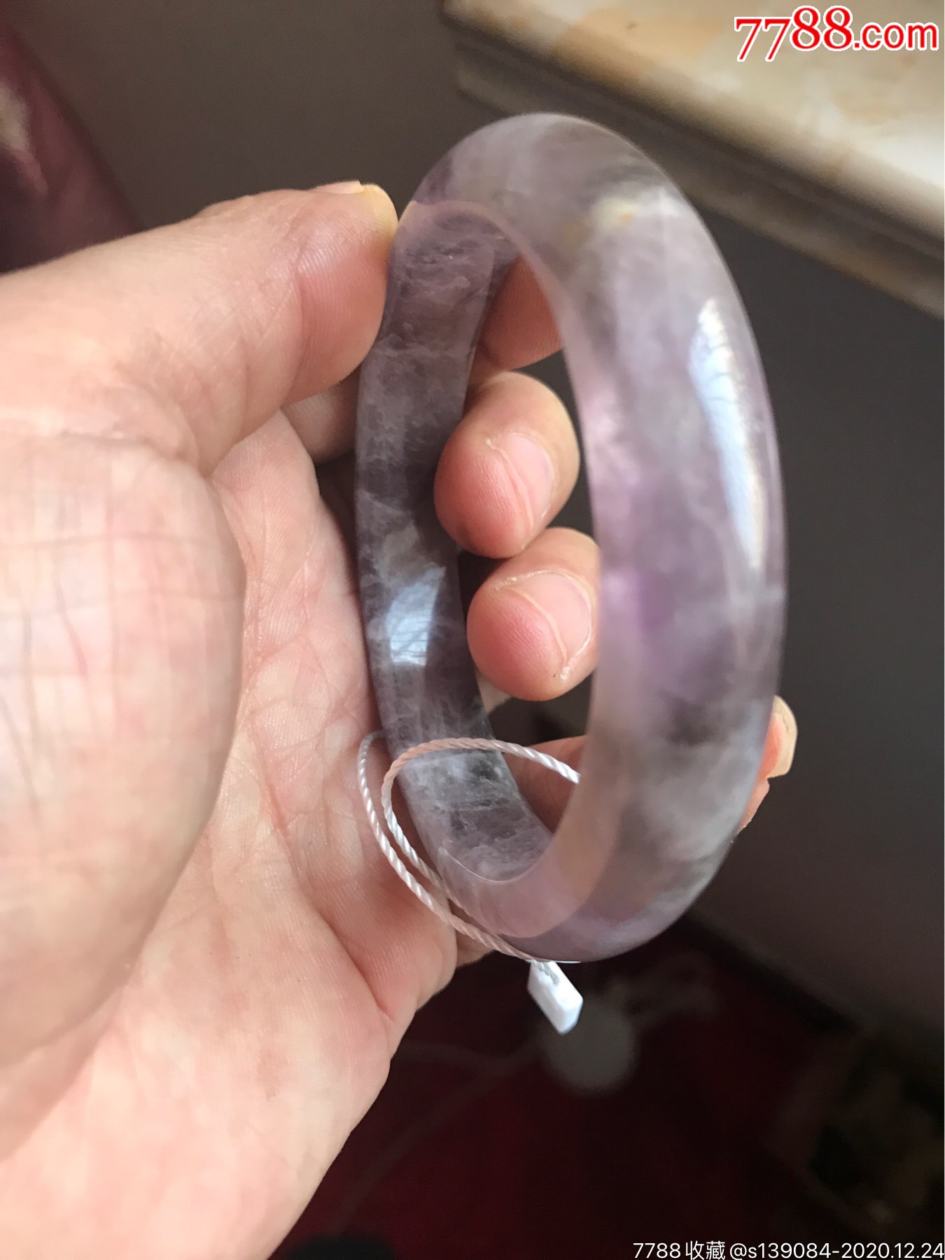 天然紫水晶手镯,包真
