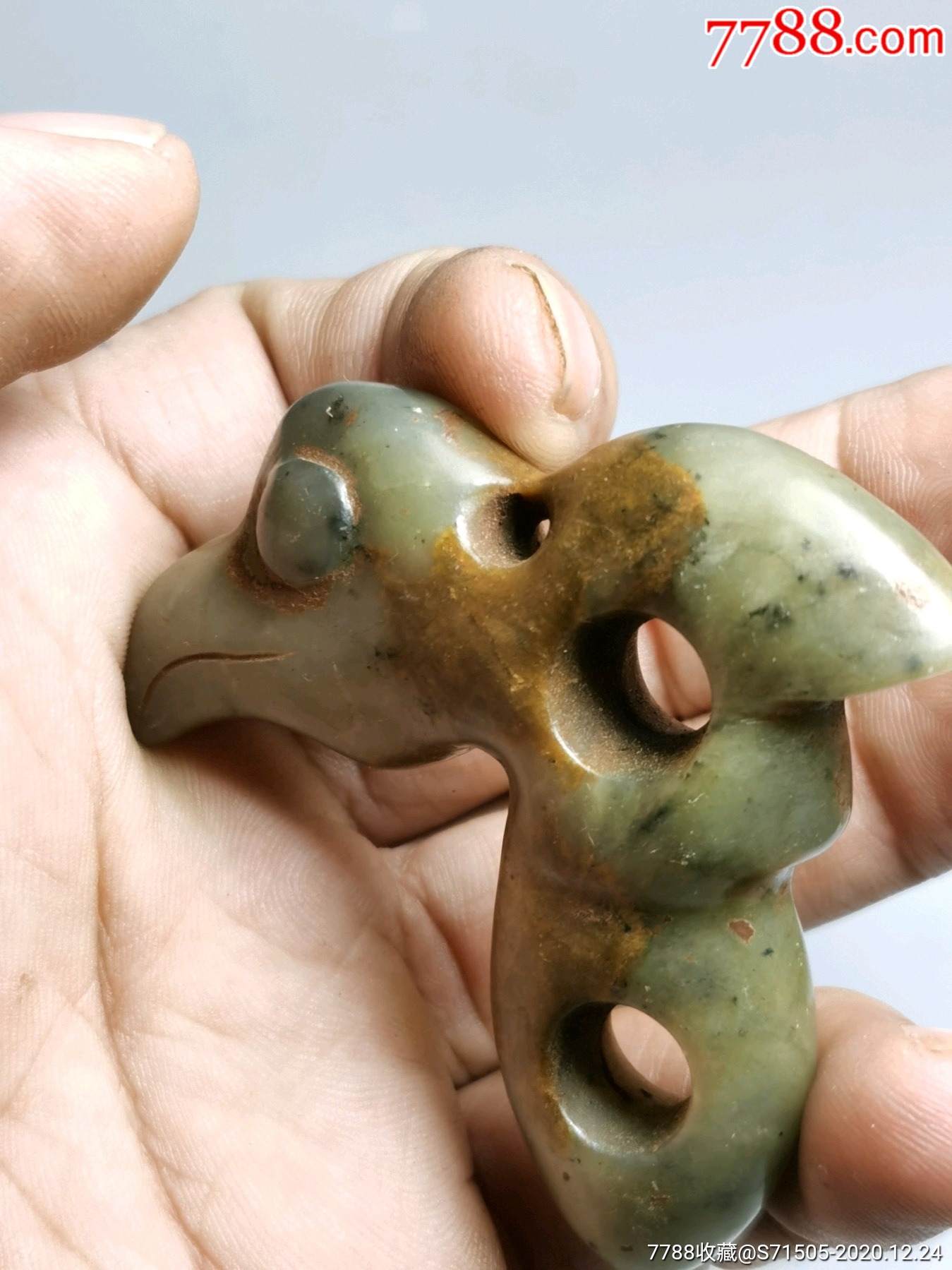 红山文化,玉鸟,,,高古玉器红山玉器