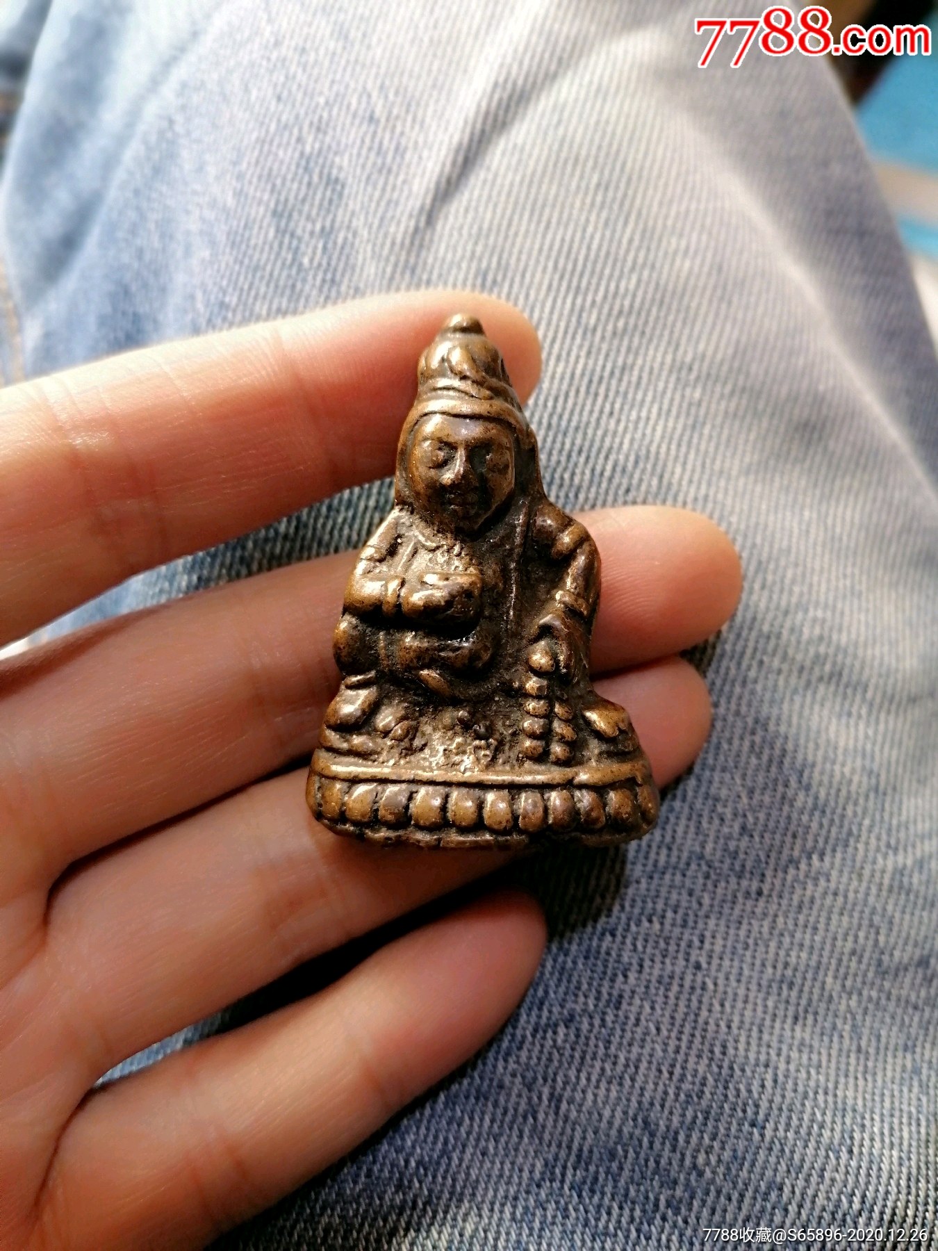 藏传小佛像!_铜像/铜佛像_第1张_7788相机收藏