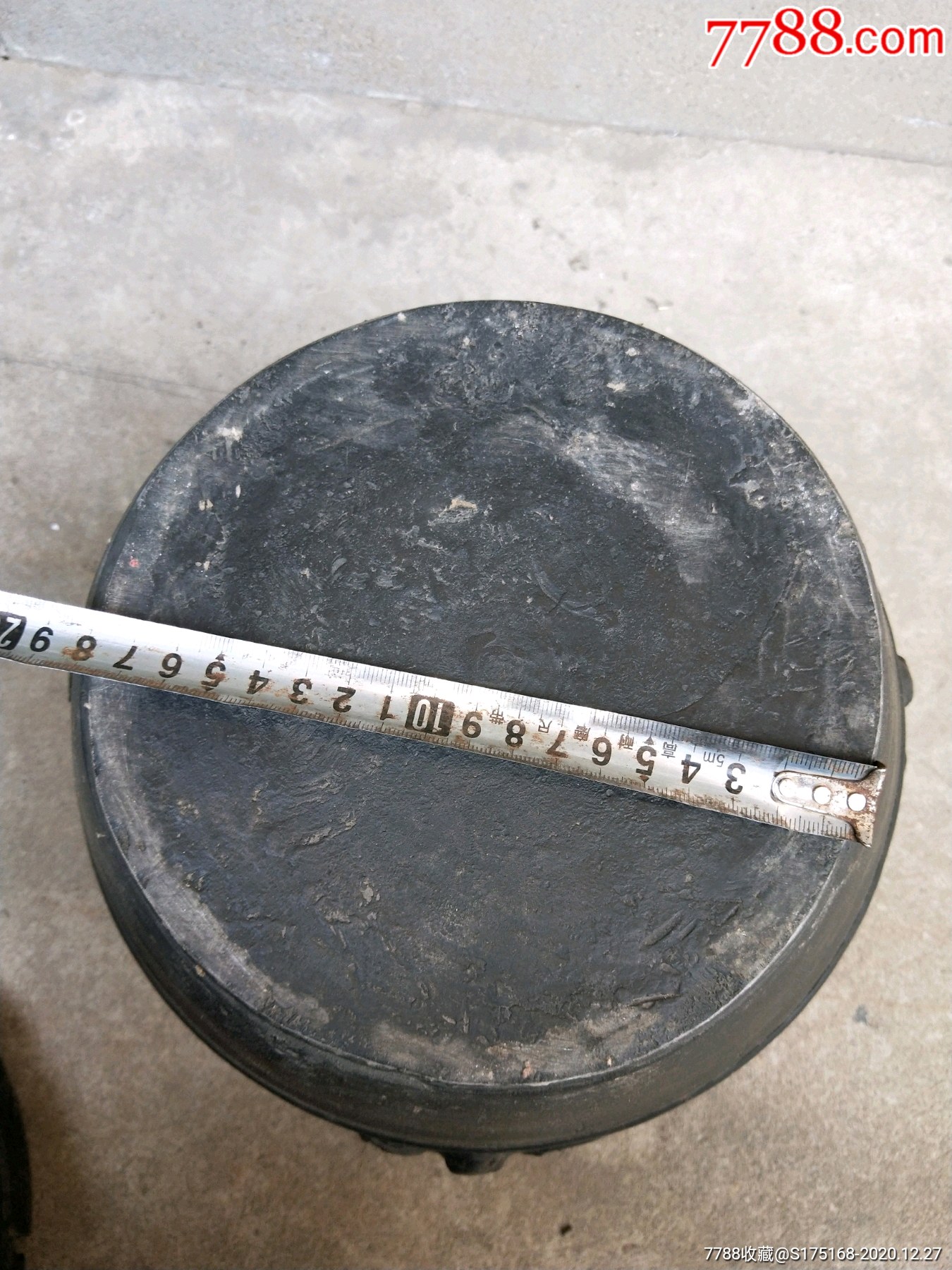 清末民国老黑陶罐