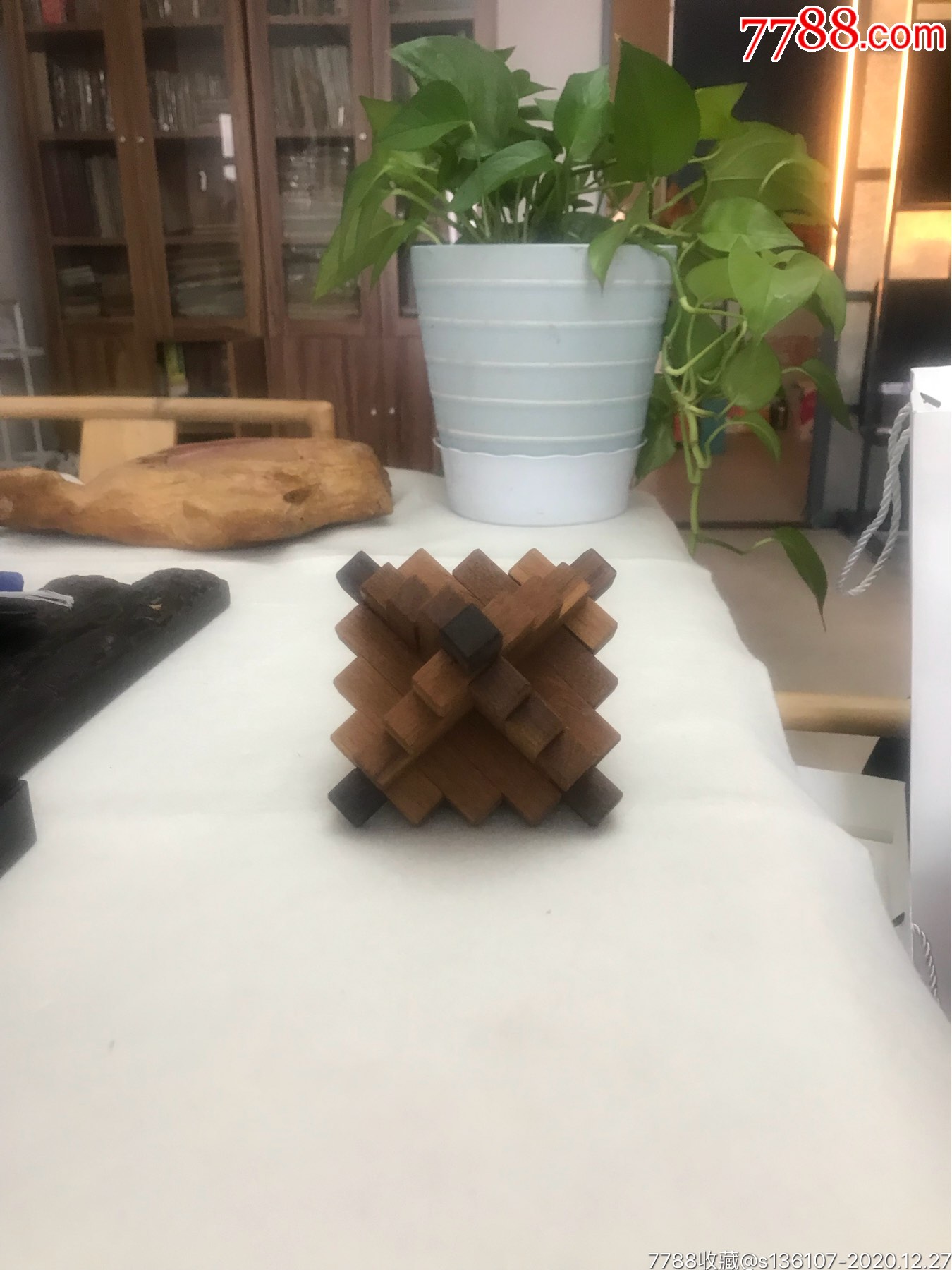 玩悟实木纯手工制作鲁班锁孔明锁致敬大师系列