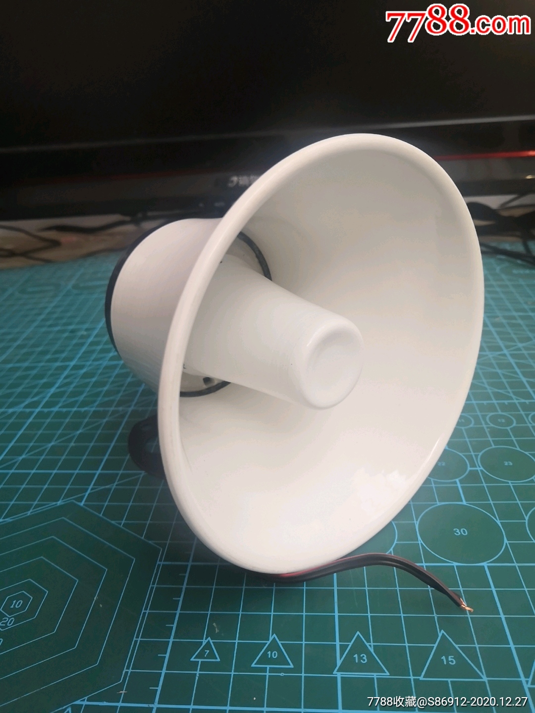 高阻抗1800Ω矿石收音机专用号筒喇叭