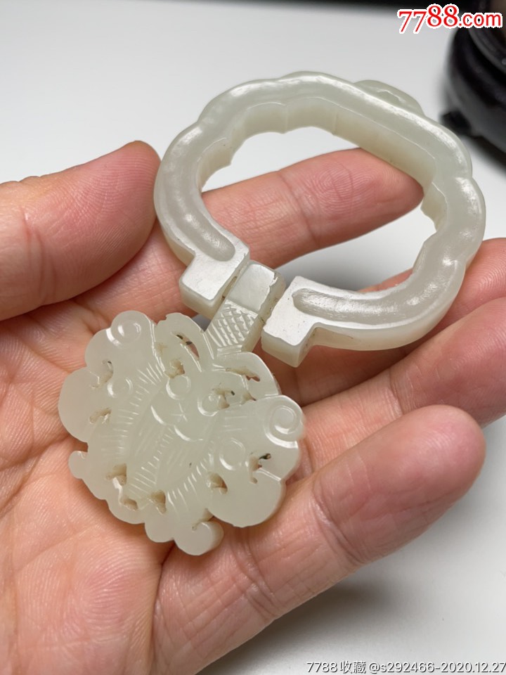 和田白玉提携-和田玉-7788收藏