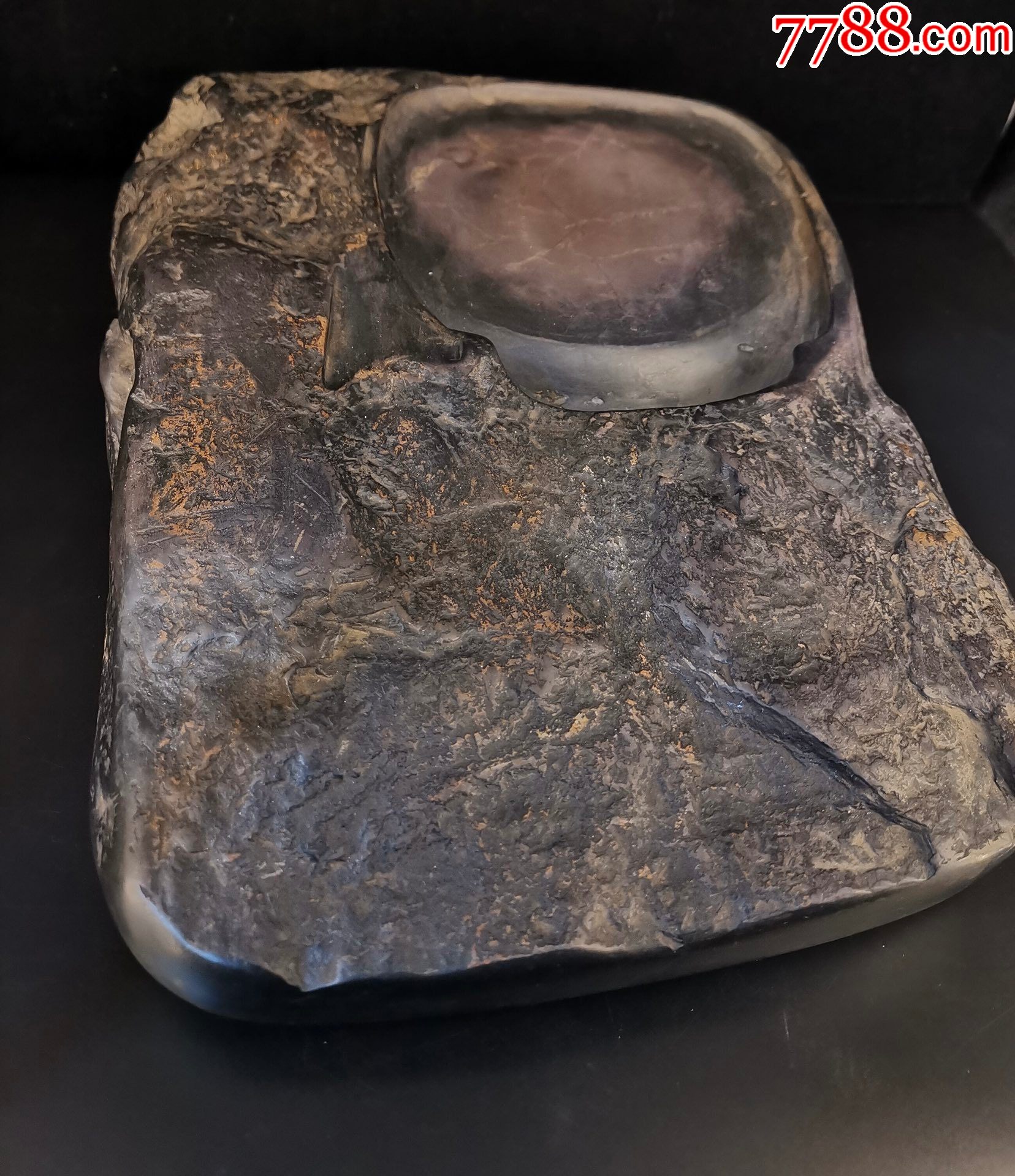 太极八卦砚,端砚宋坑石