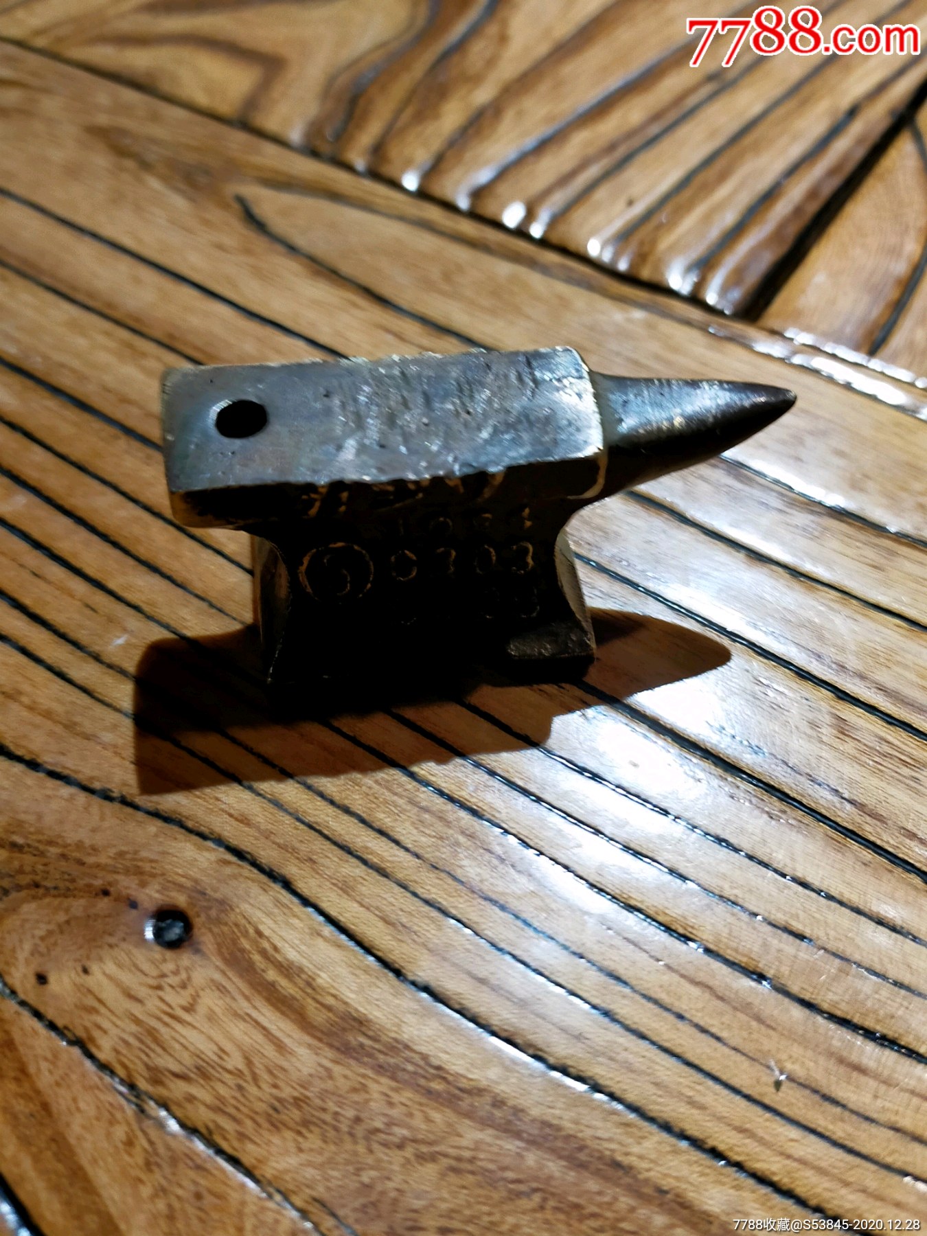 民国日本铜砧子-铜杂件-7788收藏