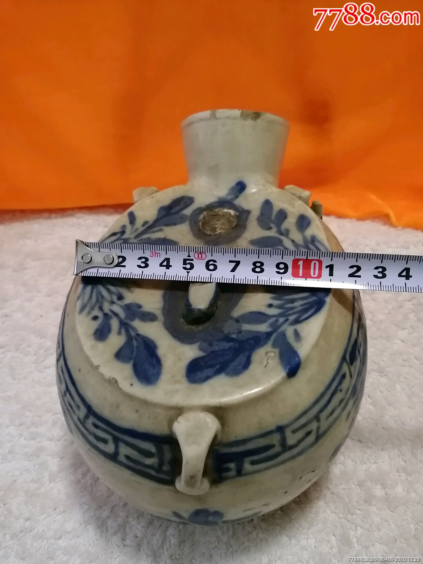 清代夜壶,尿壶-青花瓷-7788烟酒茶牌