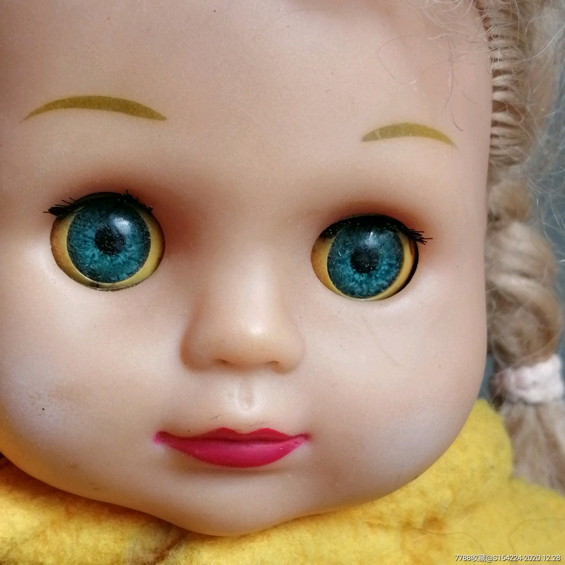 八,九十年代的大个头老胶皮音乐娃娃(会眨眼)