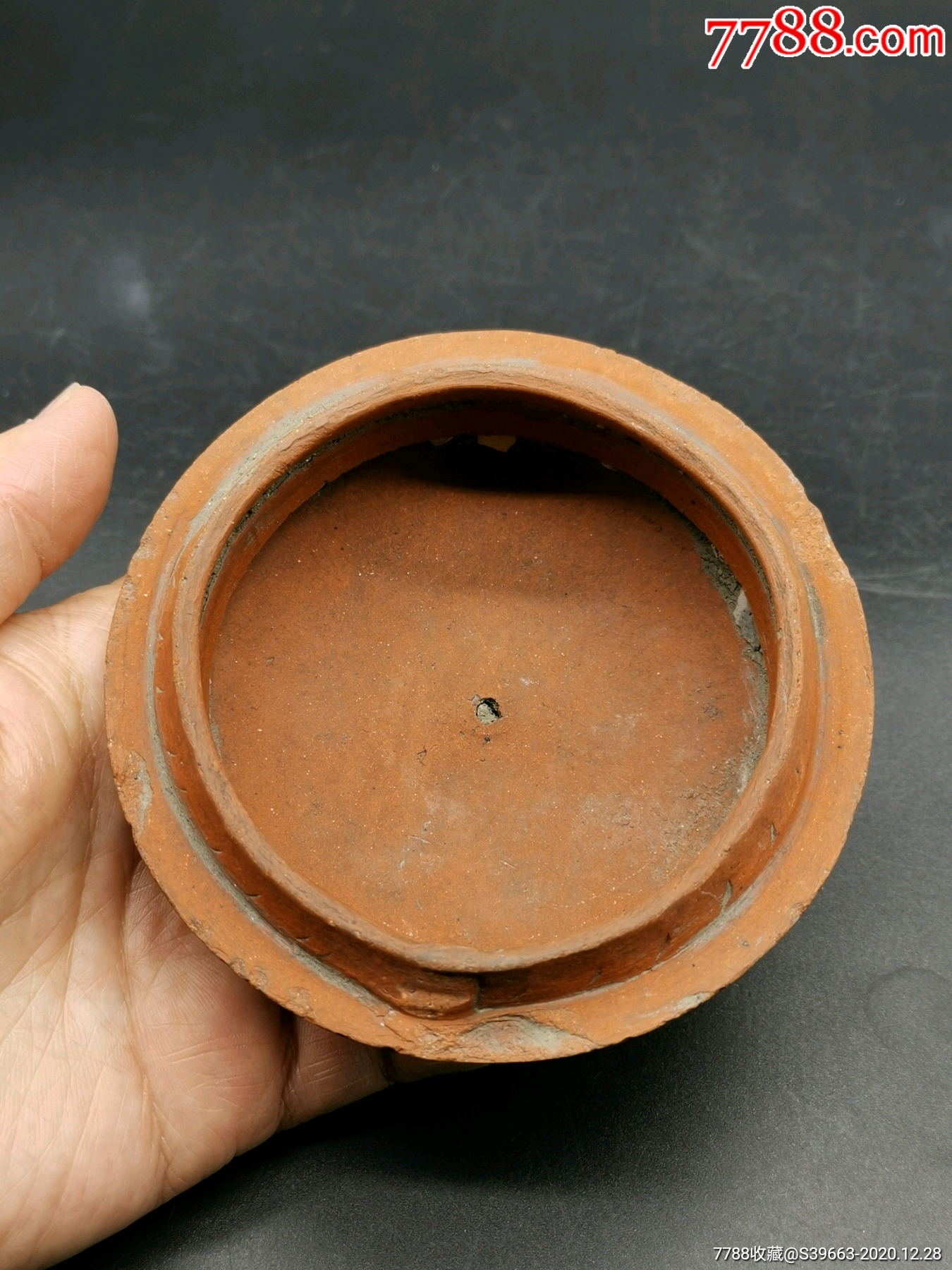 明代紫砂茶壶盖