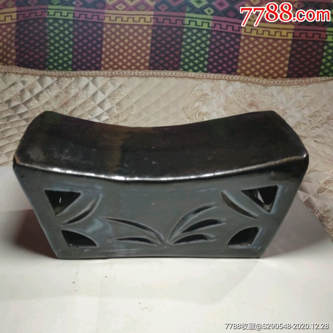 元代黑釉瓷枕_价格1500元【今陶玉治之图】_第1张_7788商城__七七八八