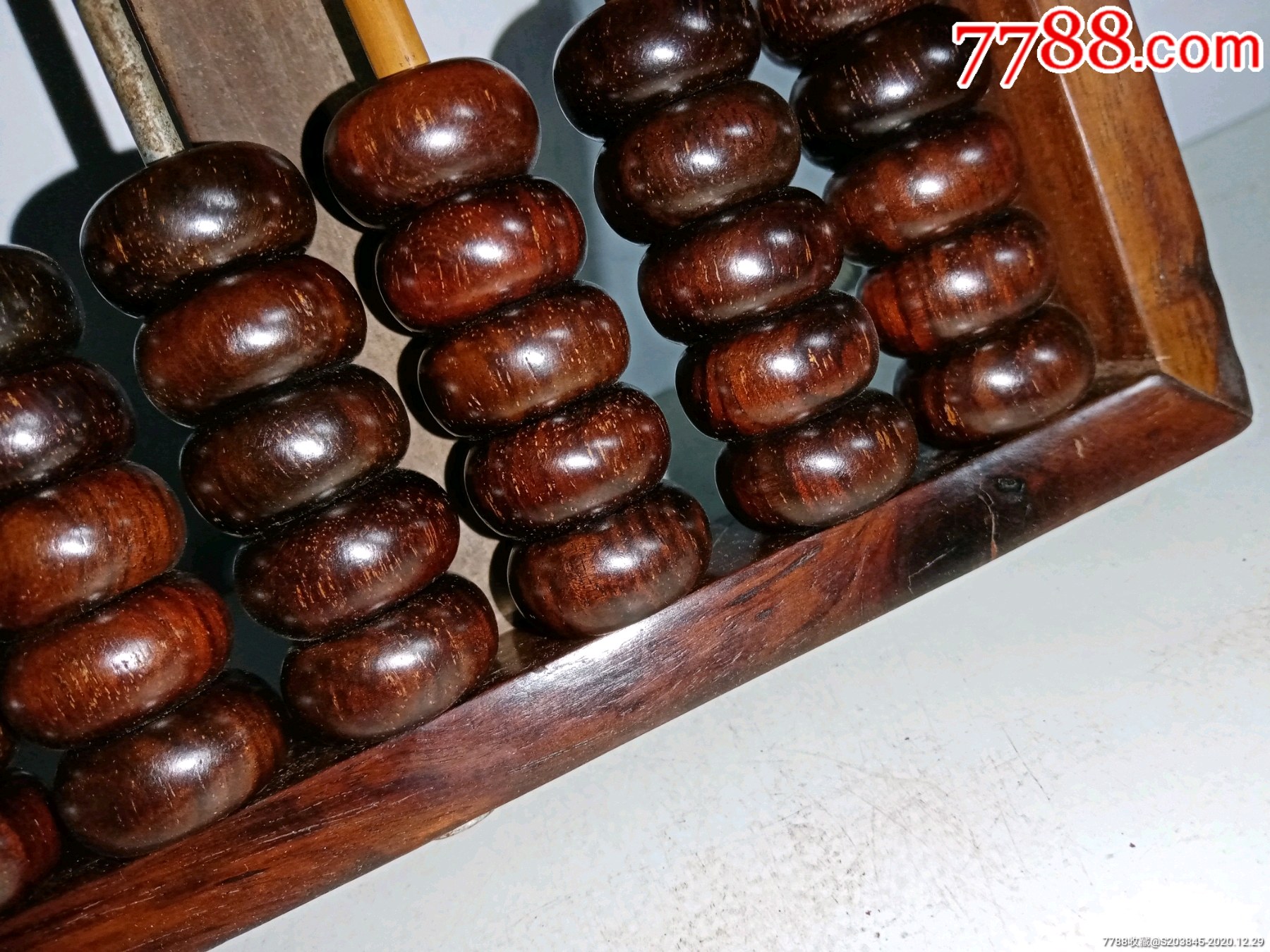 红木酸枝黄花梨老料紫檀算盘!自己清理的!赚个辛苦钱!喜欢的拿下!