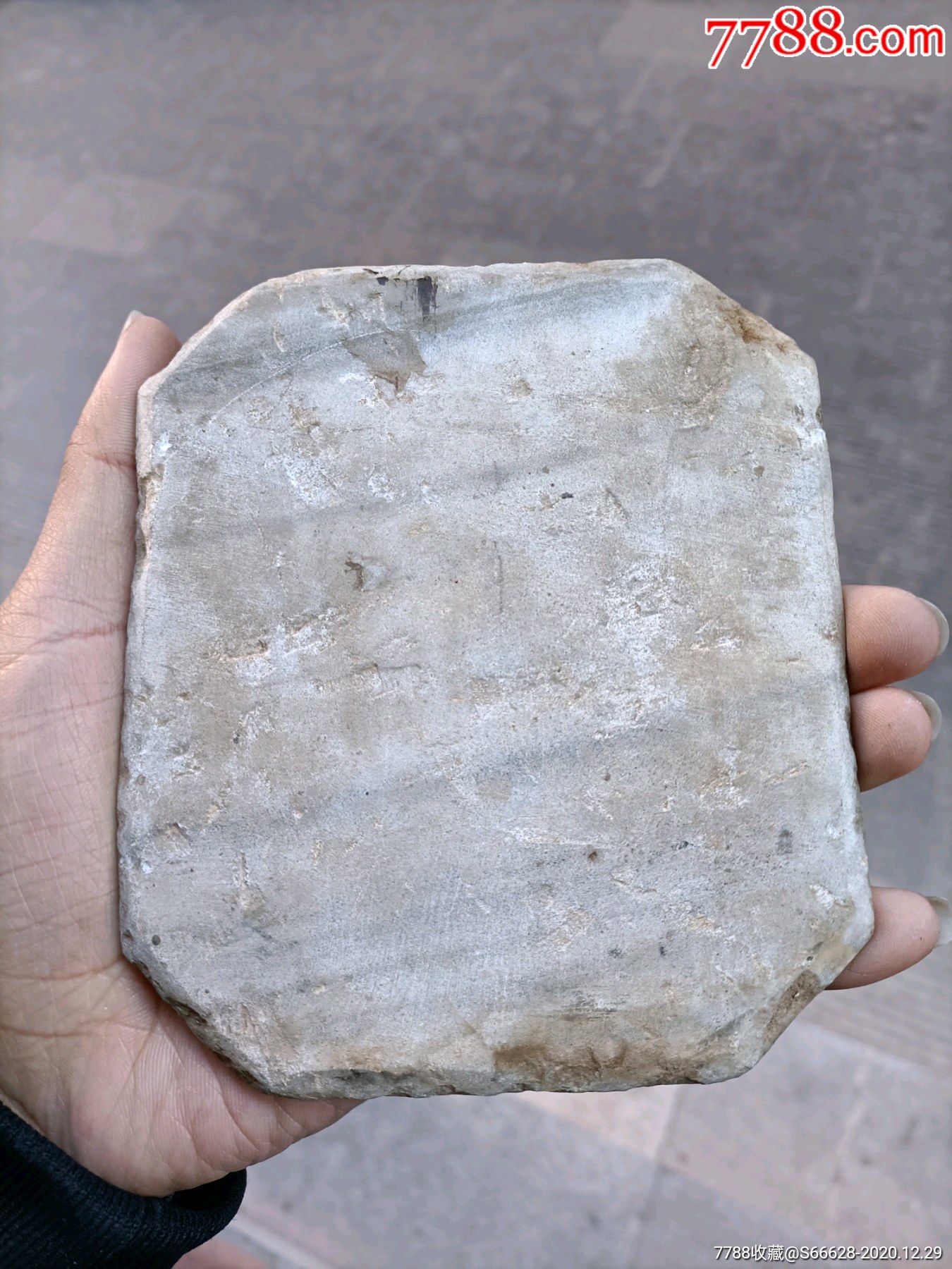 清代大理石,如图包老保真