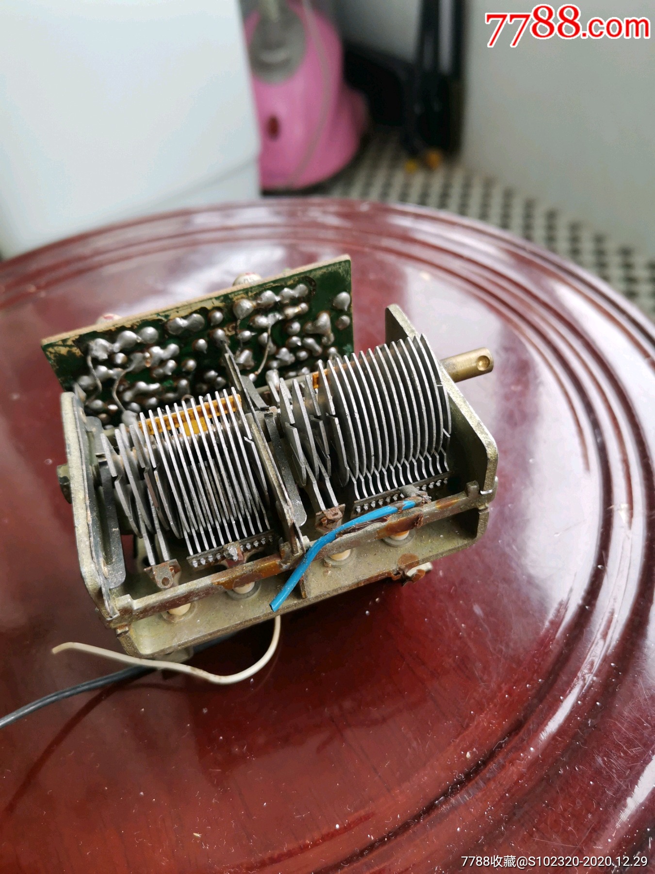 空气四联可变电容器-收音机-7788旧货商城