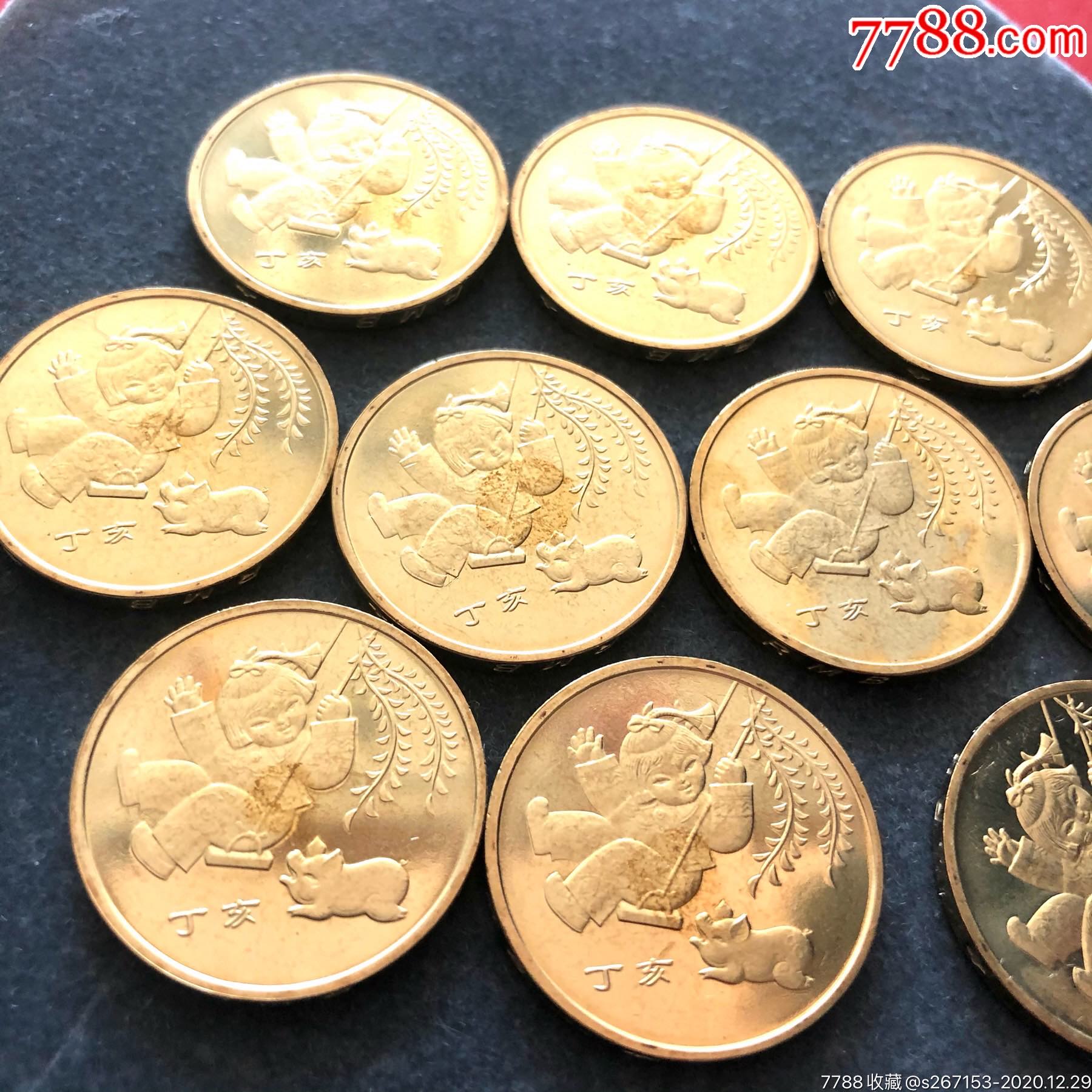 2007年生肖猪币10个_普通纪念币_第4张_7788钱币网