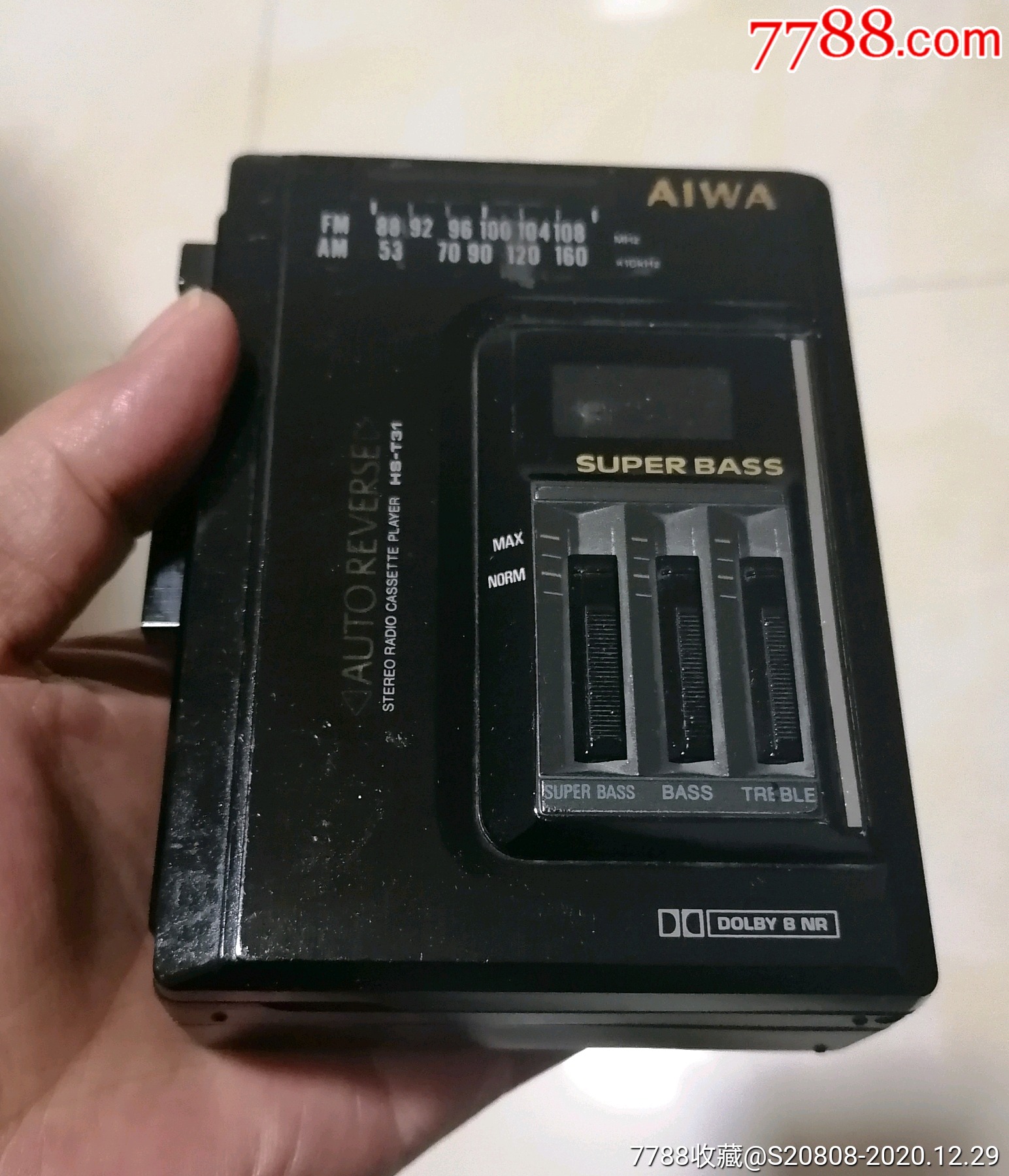 日本原装爱华随身听磁带机