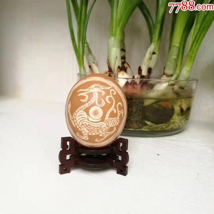 鸿艺堂鸡蛋壳雕刻传统民俗特色非遗纯手工艺品收藏订制礼物龙顺丰