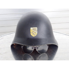 二战时期瑞士m18消防员钢盔(se77557698)_欧洲古董战争钢盔