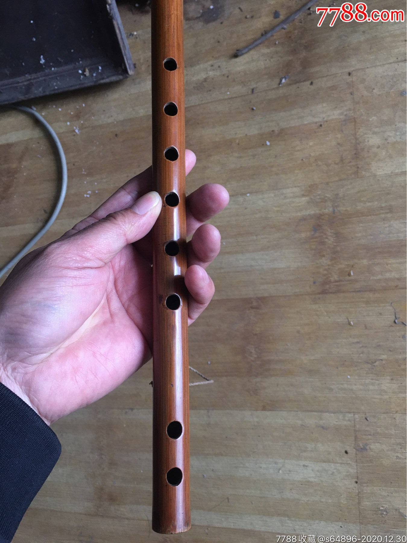 清代名家手工制作美工老横笛