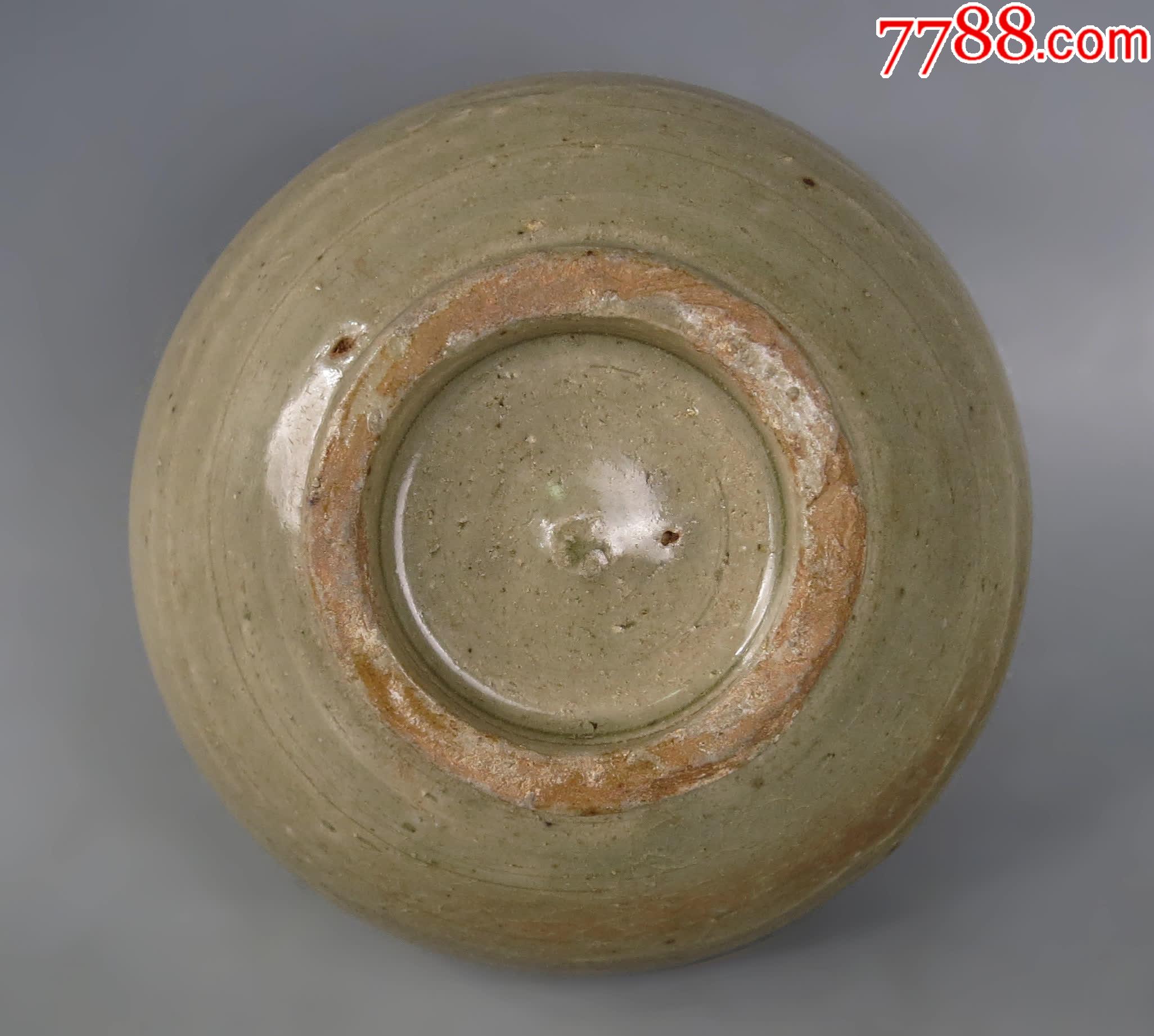 宋代越窑青瓷水丞1件(附华夏专家团鉴定报告)-青瓷/秘色瓷-7788陶瓷