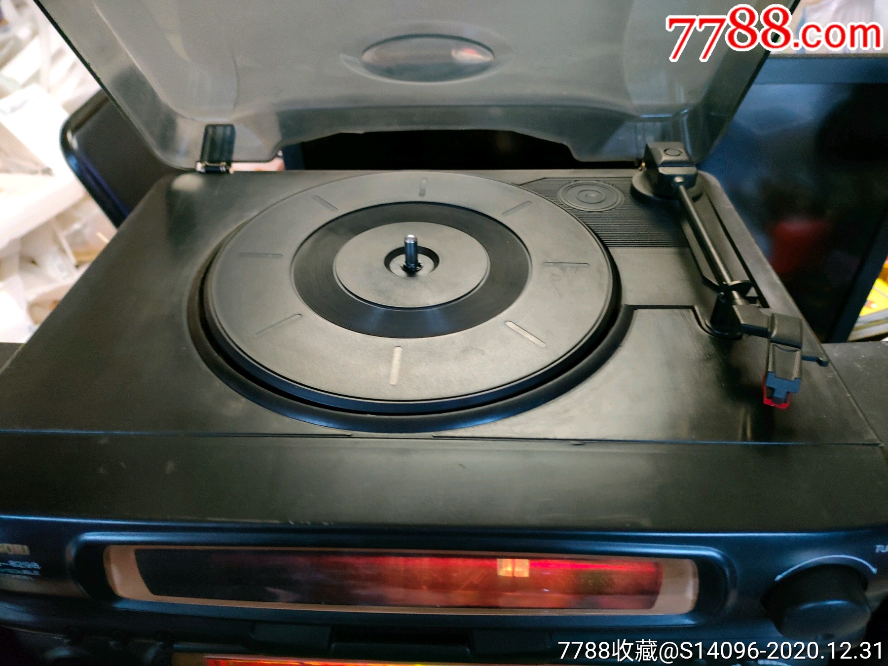 星球牌立体音箱收音机录音机唱片机一体机.功能正常,声音洪亮