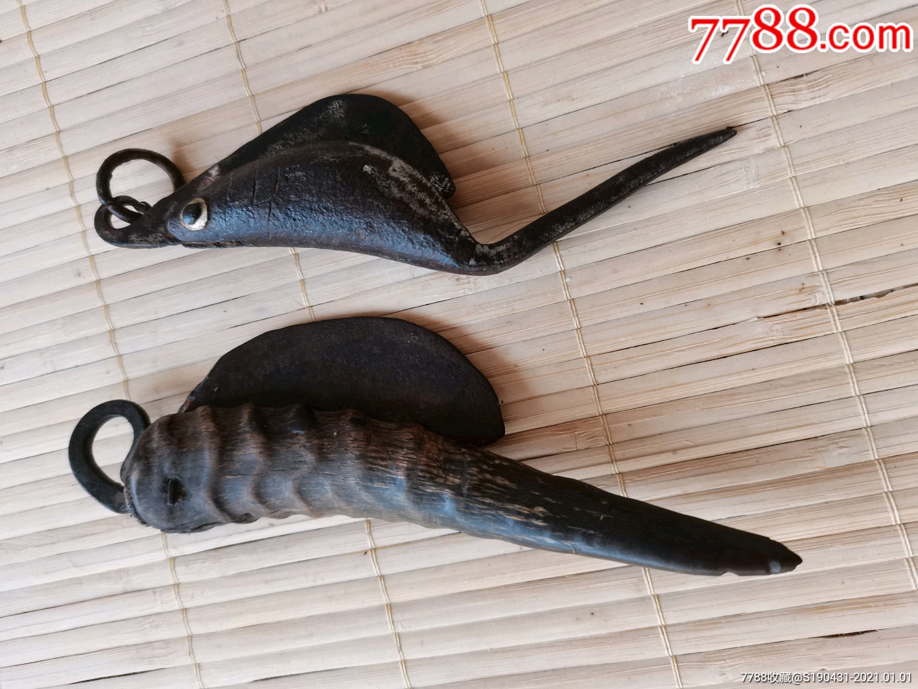 老鱼刀保存完整,能正常使用,保真保老,标本处理_青瓷/秘色瓷_收藏价格