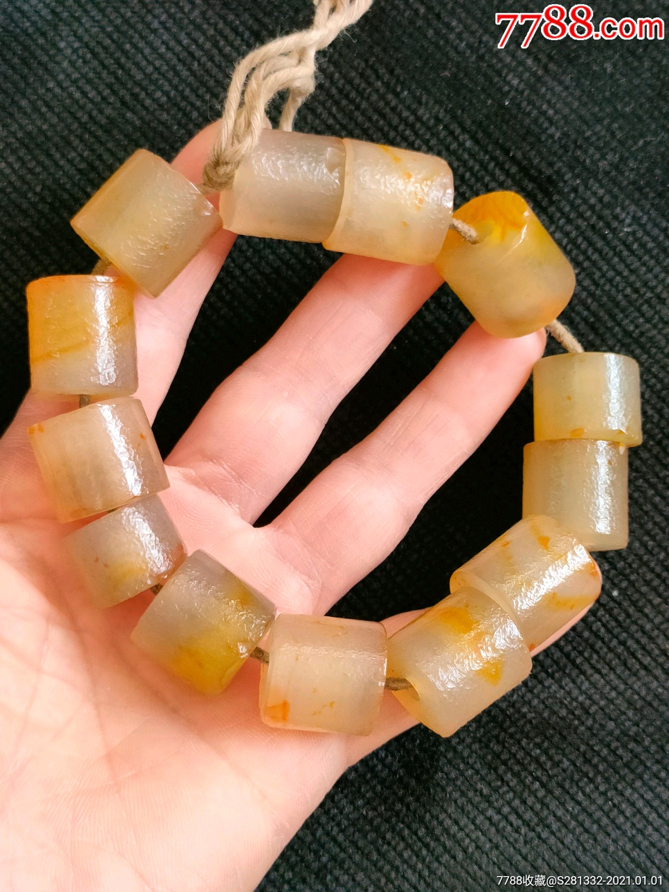 包浆厚重的清代老玛瑙