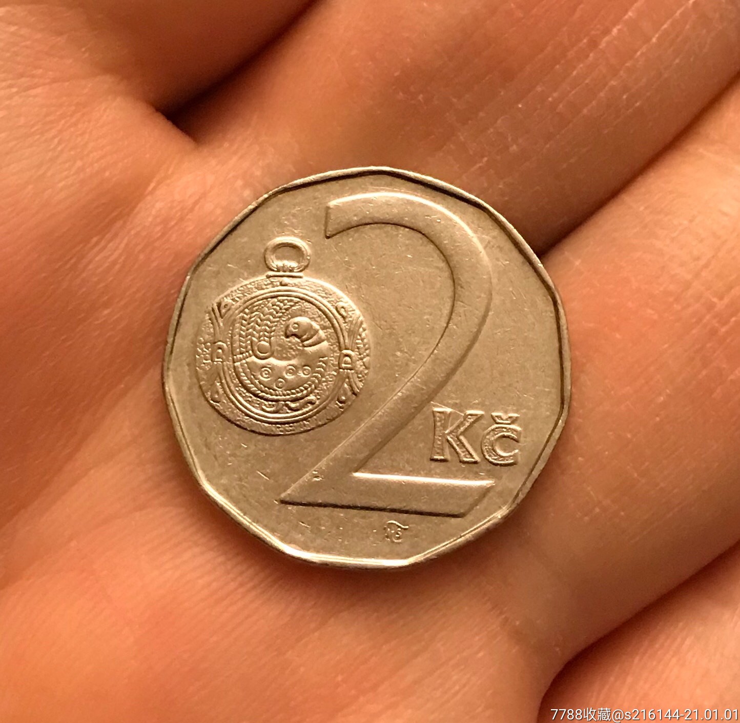 捷克克朗硬币图片
