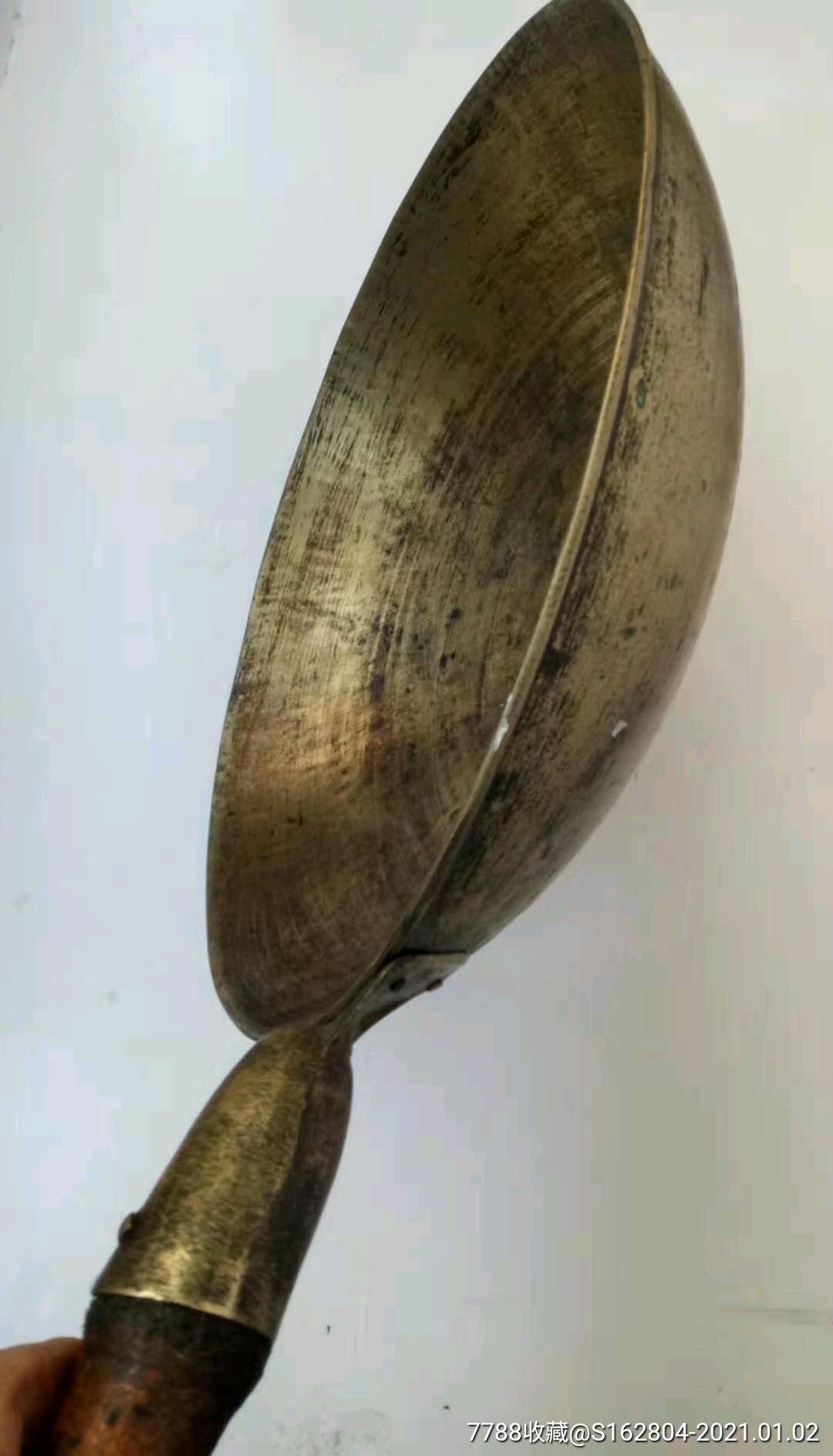 民国时期遗留老中医铜药锅