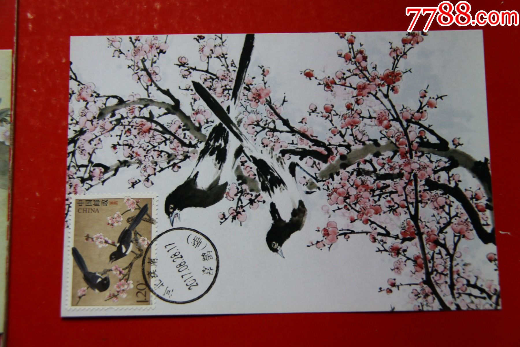 喜鹊极限明信片