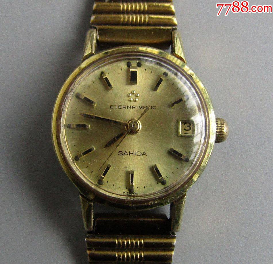 瑞士名表绮年华自动机械女式古董表_手表/腕表_配件图片_收藏价格