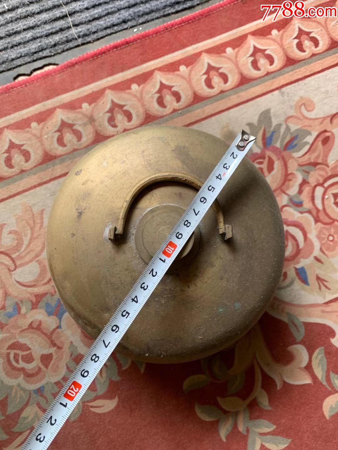 民国时期老黄铜暖手炉,无漏,特价